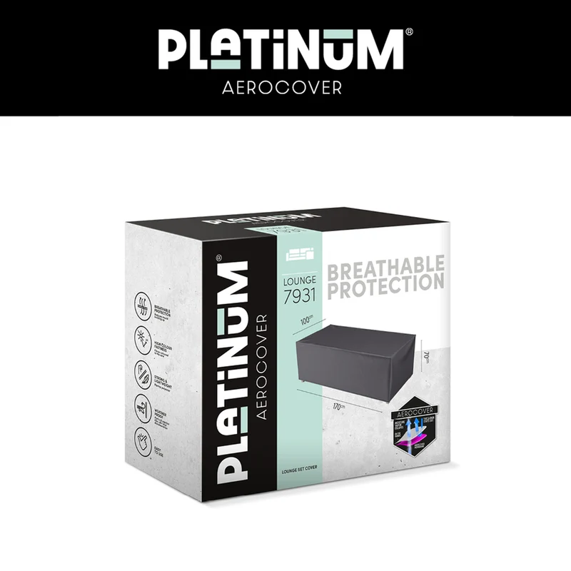 Platinum AeroCover Loungebankhoes 170x100xH70
