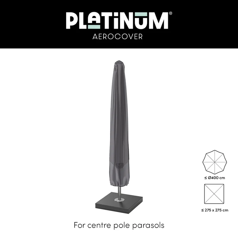 Platinum AeroCover Parasolhoes middenstokparasol H215x30/40
