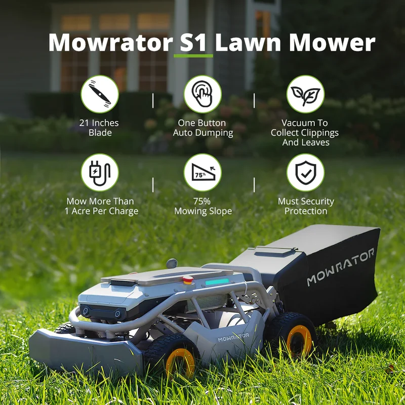Mowrator S1 Allrad/4WD 75% Steigung