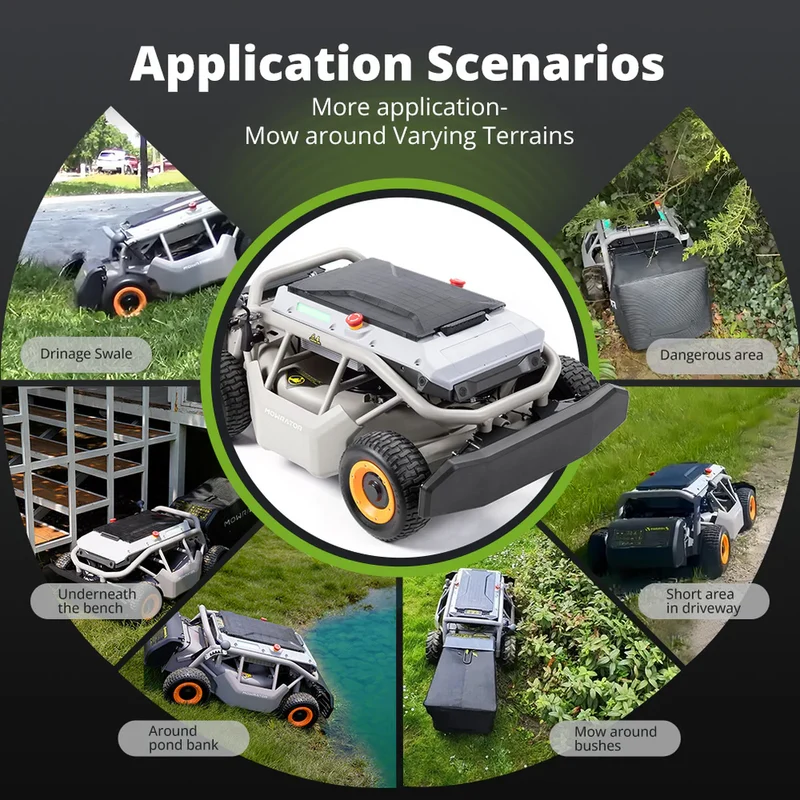 Mowrator S1 Allrad/4WD 75% Steigung