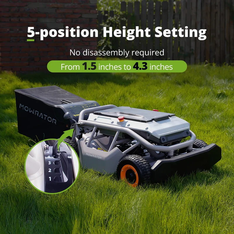 Mowrator S1 Allrad/4WD 75% Steigung
