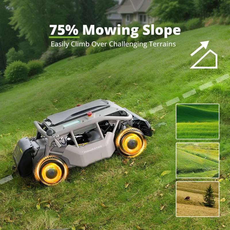 Mowrator S1 Allrad/4WD 75% Steigung