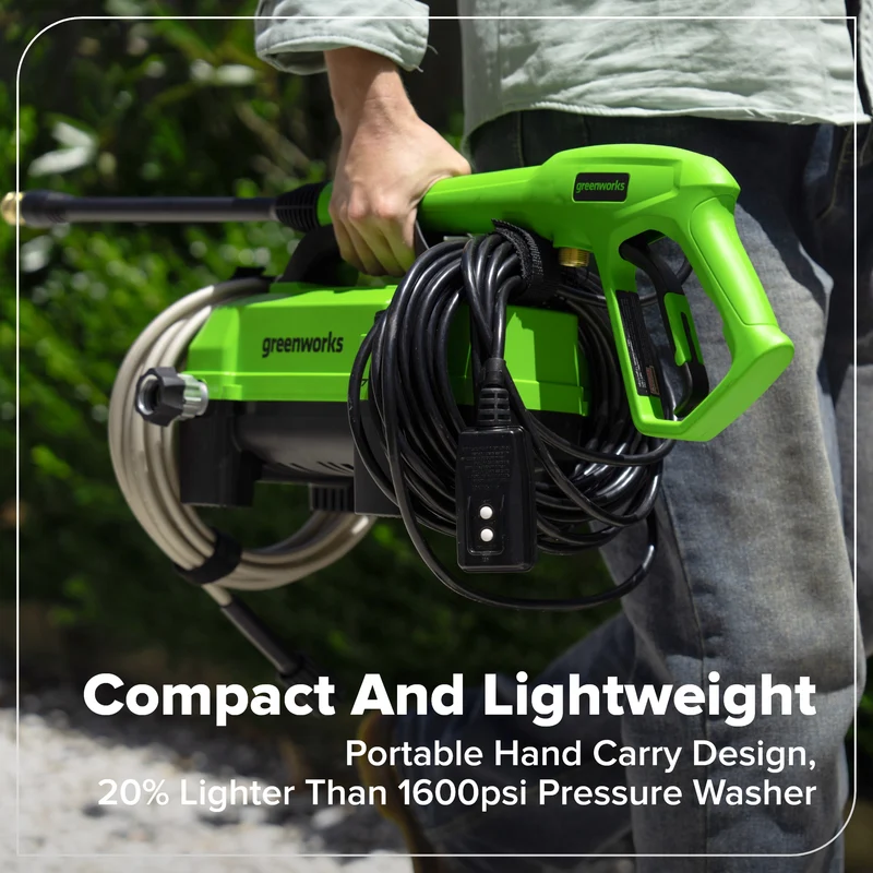 1700 PSI Ultra Compact 1.2 GPM Electric Pressure Washer