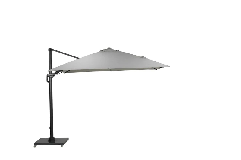 Garden Impressions Hawaii deluxe parasolset 300x300 carbon black royal sand