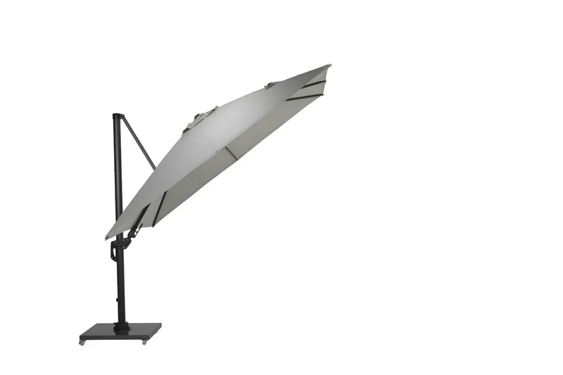 Garden Impressions Hawaii deluxe parasolset 300x300 carbon black royal sand