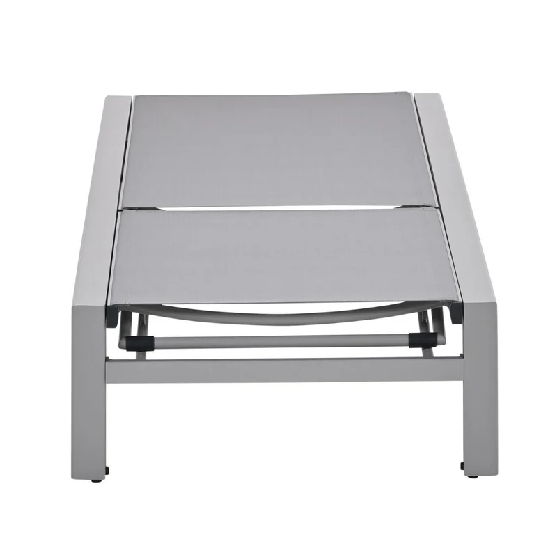 Garden Impressions Salsa aluminium ligbed - taupe - taupe textileen