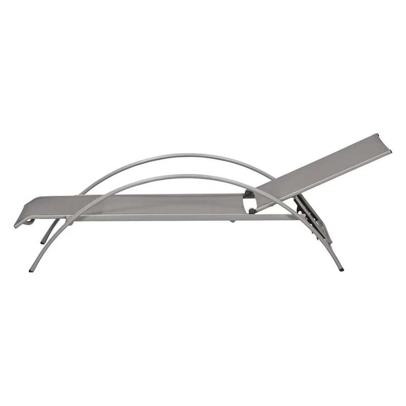 Garden Impressions Limone aluminium ligbed - taupe - taupe textileen