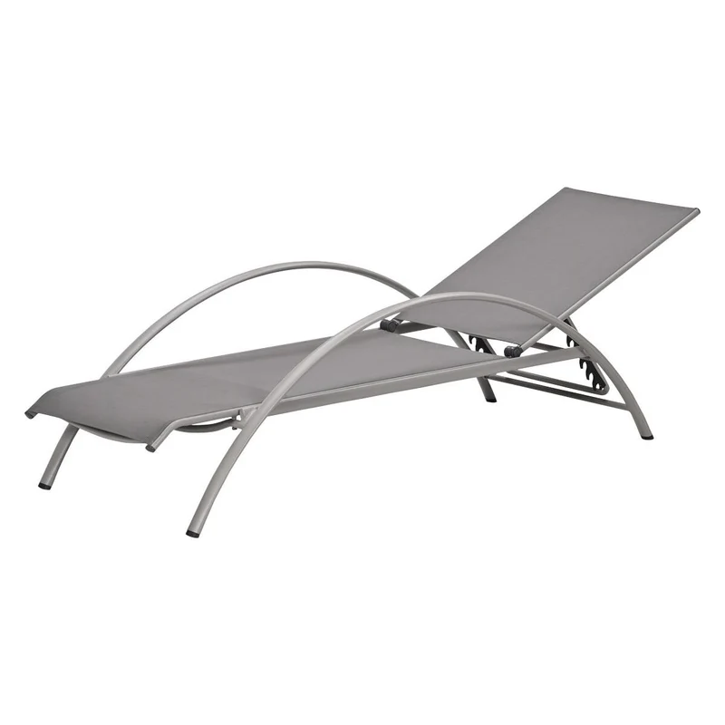 Garden Impressions Limone aluminium ligbed - taupe - taupe textileen