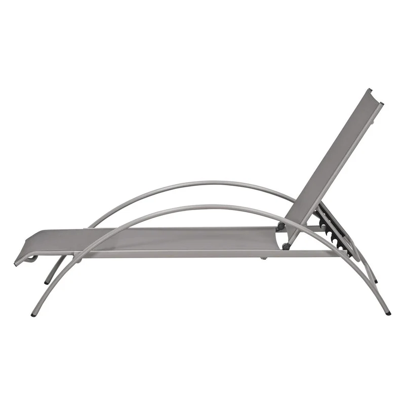 Garden Impressions Limone aluminium ligbed - taupe - taupe textileen
