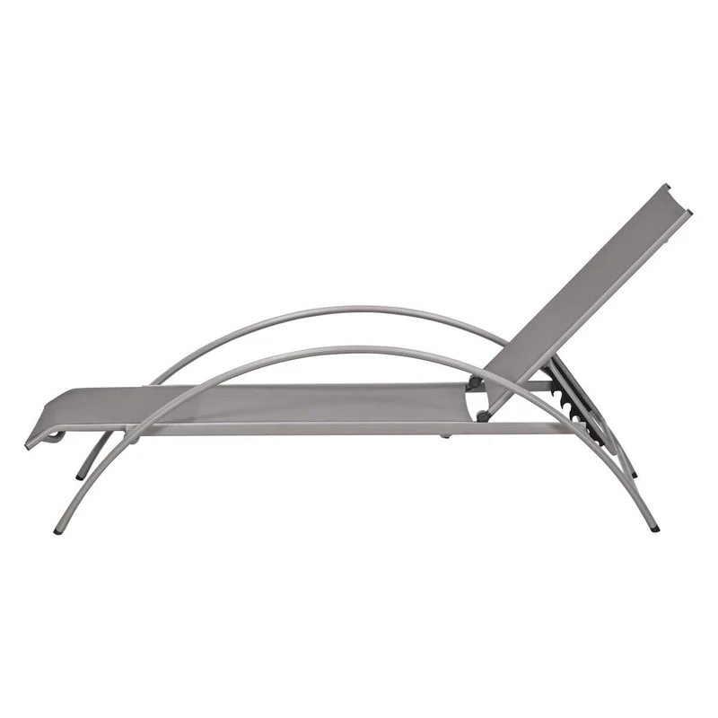 Garden Impressions Limone aluminium ligbed - taupe - taupe textileen