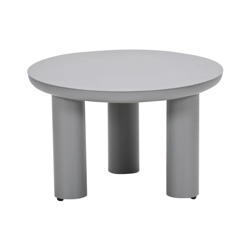 Garden Impressions Elefanti aluminium lounge tafel - Ø60xH38 cm - taupe