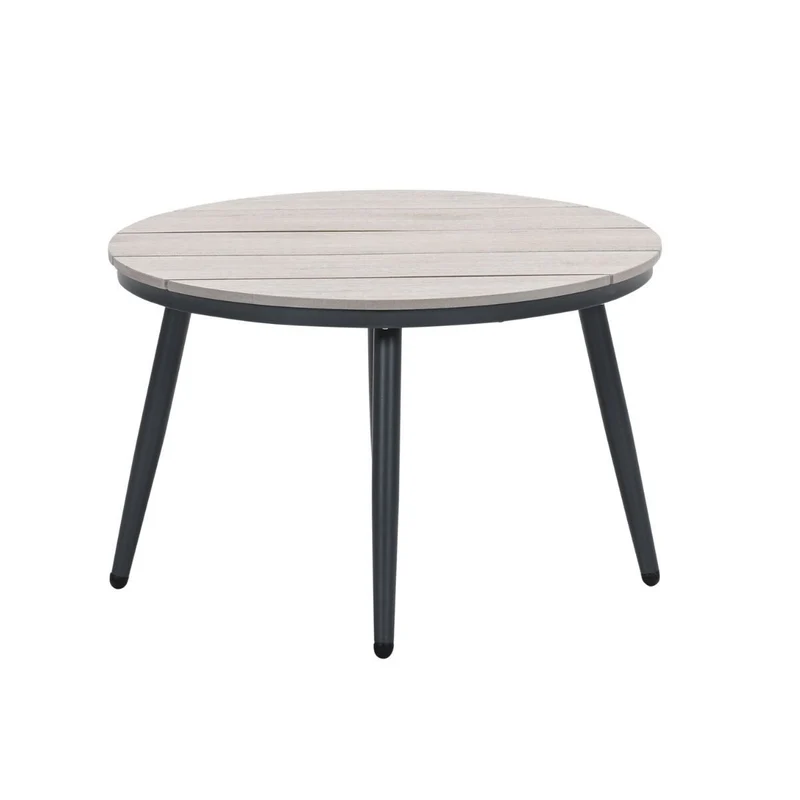Garden Impressions Margriet loungetafel rond- Ø70xH45 cm - carbon black