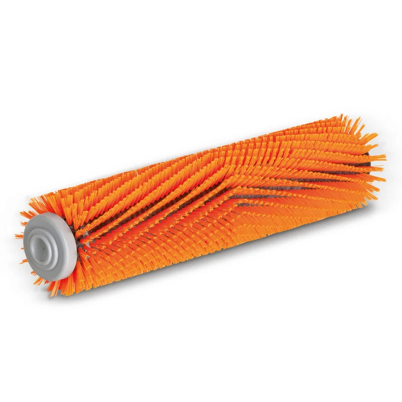 Walzenbürste, hoch-tief, orange, 550 mm