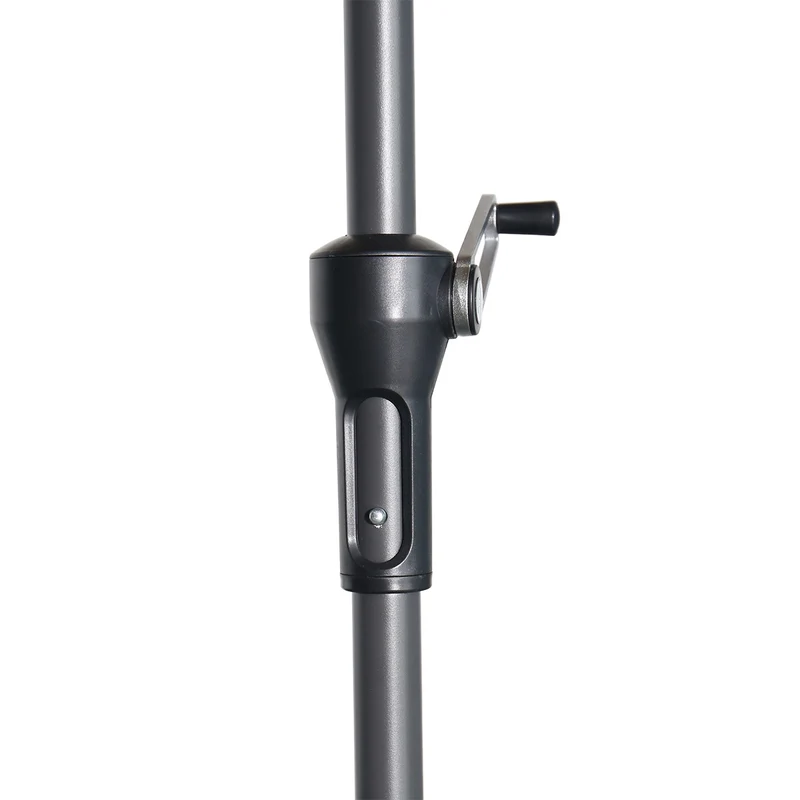 Garden Impressions Manilla parasol - Ø250 cm - carbon black - olijf