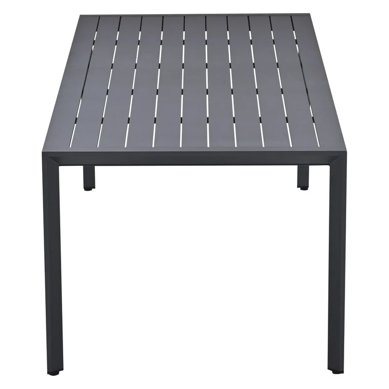 Garden Impressions Felini tuintafel aluminium - 220x93xH72 cm - carbon black