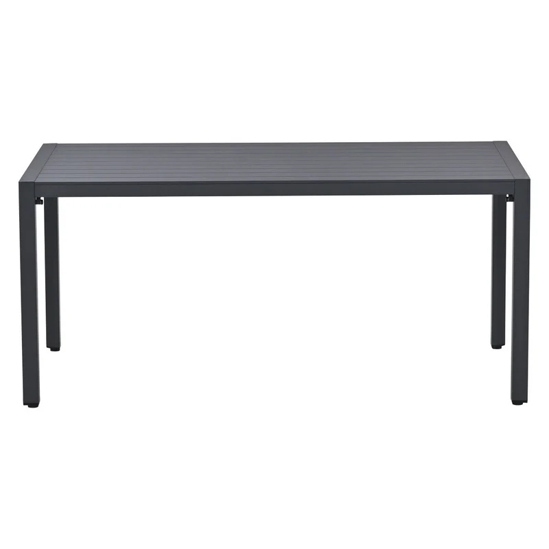 Garden Impressions Felini tuintafel aluminium - 160x84xH72 cm - carbon black