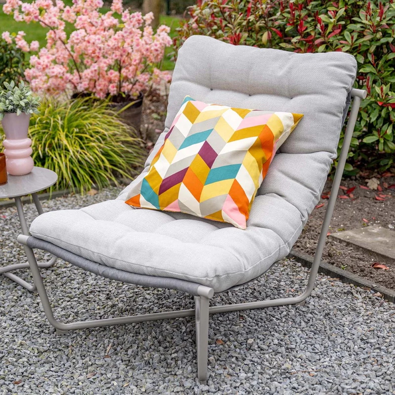Garden Impressions Danzig 3-delige loungestoelen set taupe