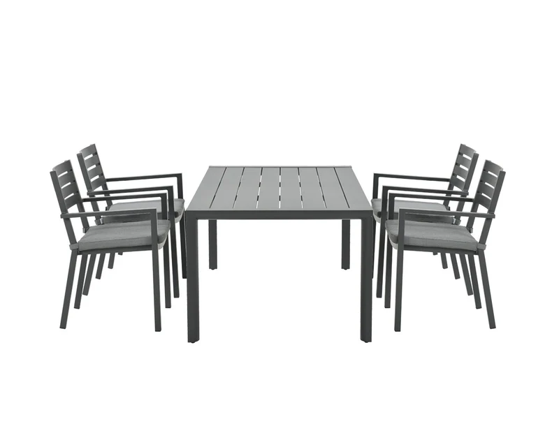 Tuinset Oklahoma stoelen - 4 stuks - met tuintafel Gosford - Garden Impressions