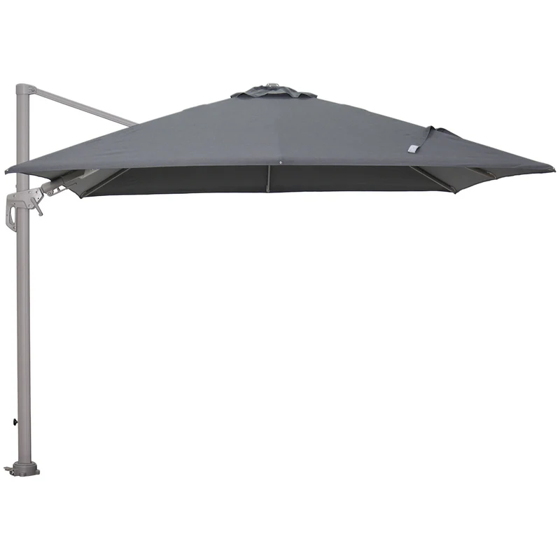 Zweefparasol Hawaii S - met parasolvoet en beschermhoes - Zand doek - 300 cm