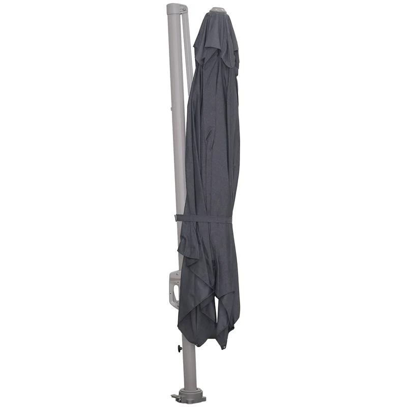 Zweefparasol Hawaii S - met parasolvoet en beschermhoes - Zand doek - 300 cm