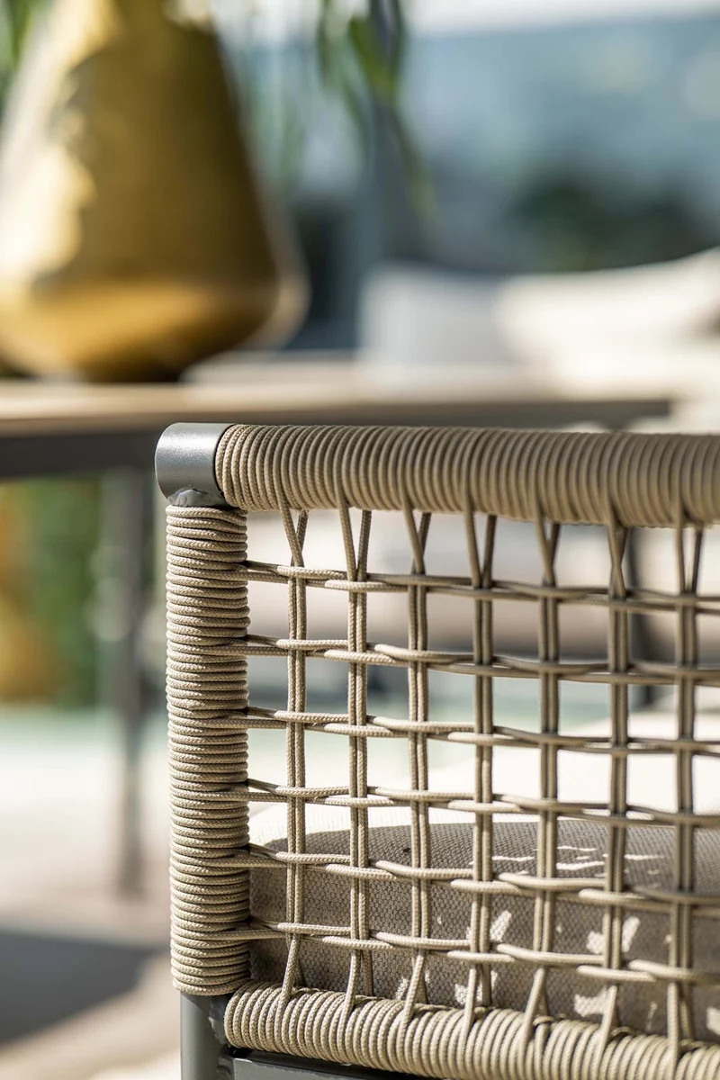 Hoekbank - lounge-diningset Teramon - taupe - Garden Impressions