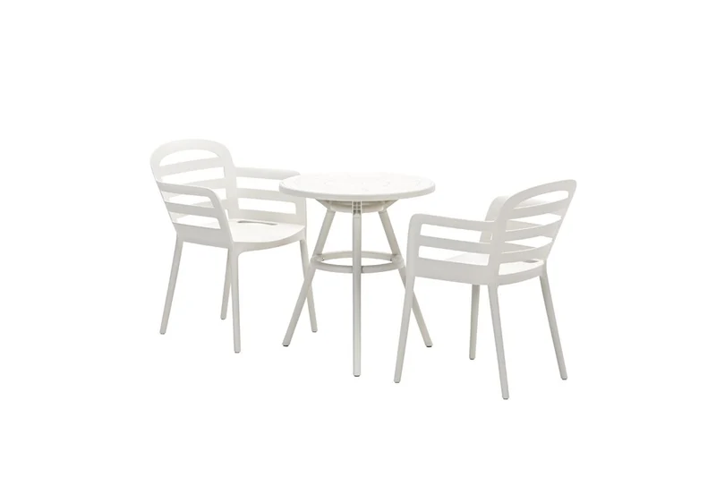 Marino kunststof tafel - diameter 60 cm - zand