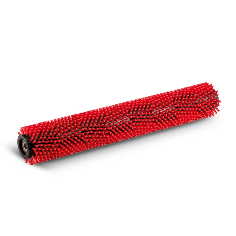 Walzenbürste, mittel, rot, 800 mm - R85