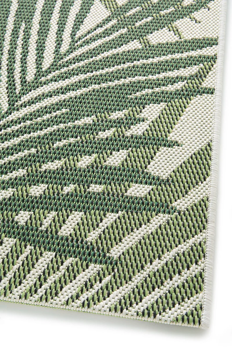 Naturalis karpet - 160x230 cm - palm leaf green