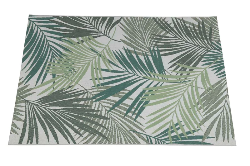 Naturalis karpet - 120x170 cm - palm leaf green