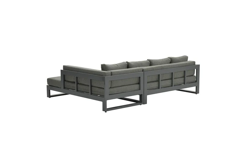 Garden Impressions Esmee loungeset 3-delig - links - carbon black/ mystic grey