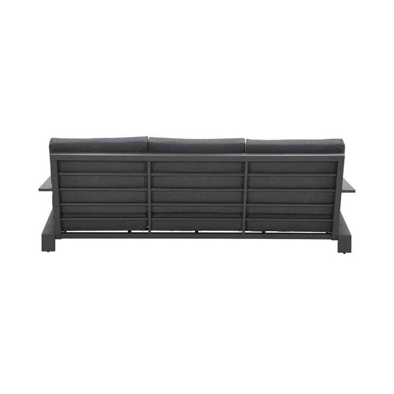 Lincoln 3-zitsbank - carbon black - reflex black