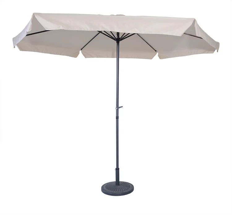 Delta parasol - Ø300 cm - carbon black - ecru