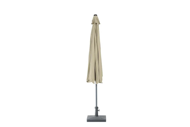 Delta parasol - Ø300 cm - carbon black - taupe