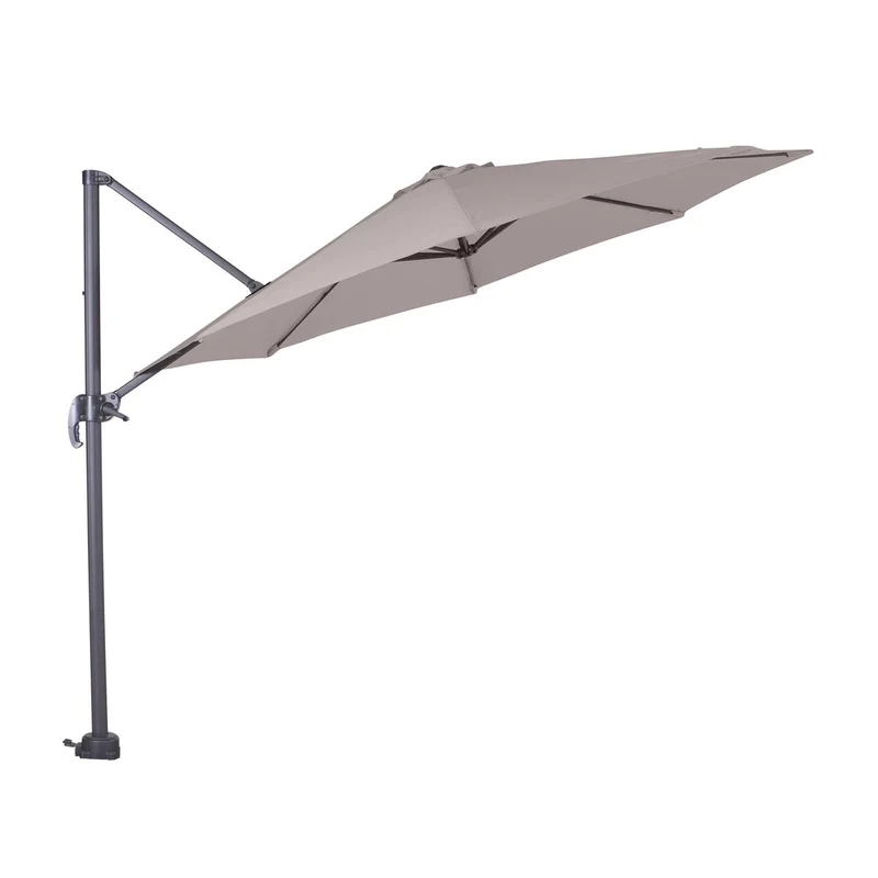 Hawaii parasol S - Ø300 cm - carbon black - zand