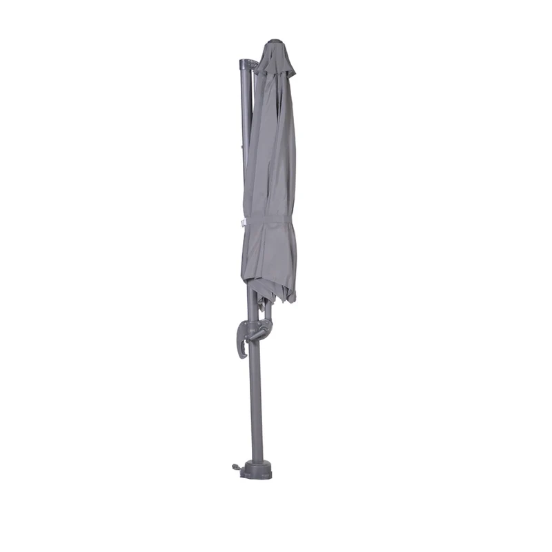 Hawaii parasol S - Ø300 cm - carbon black - donker grijs