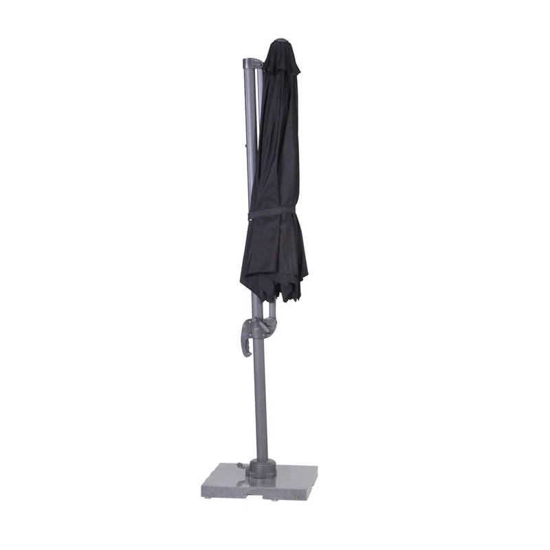 Hawaii parasol S - Ø300 cm - carbon black - zwart