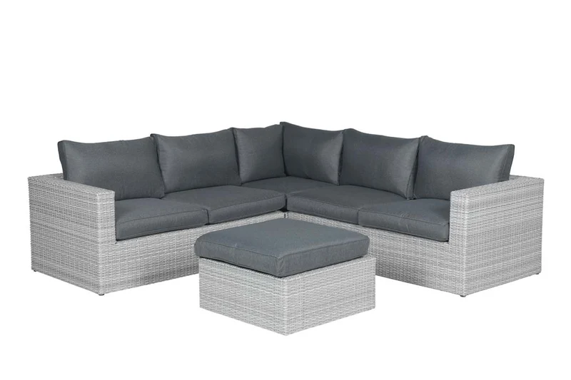 Orangebird loungeset - 4-delig - vintage grey - reflex black