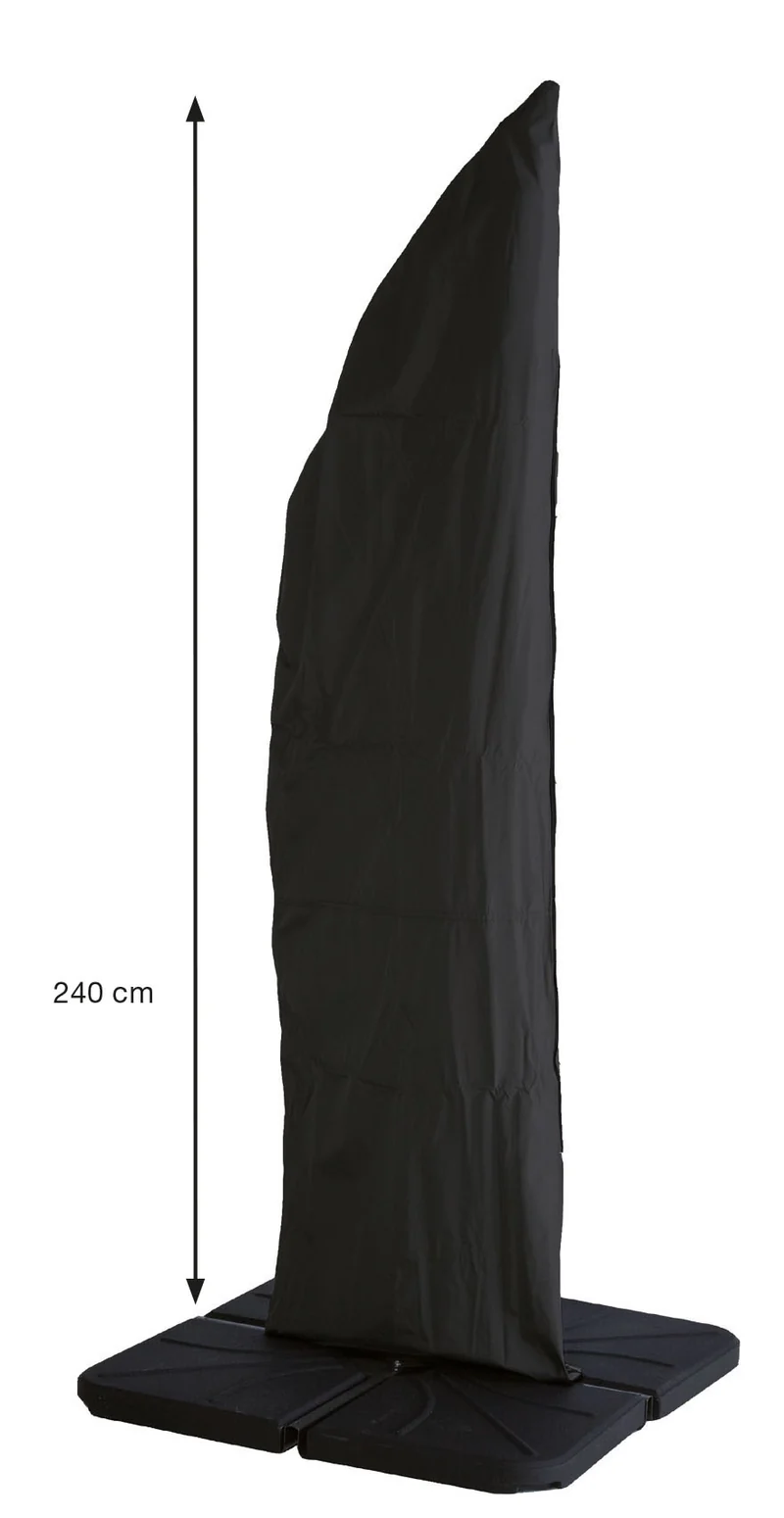 Coverit vrijstaande parasolhoes - 240x68 cm