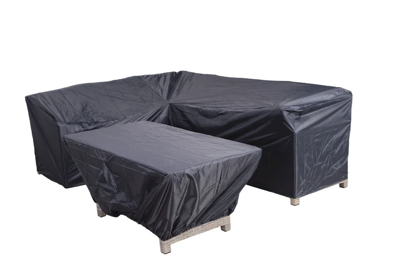 Coverit lounge-diningset hoes - 205/255x73xH80 & 152x82xH65 cm