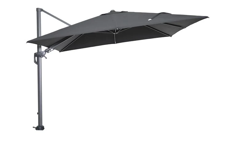 Hawaii parasol - 300x300 cm - carbon black - zwart