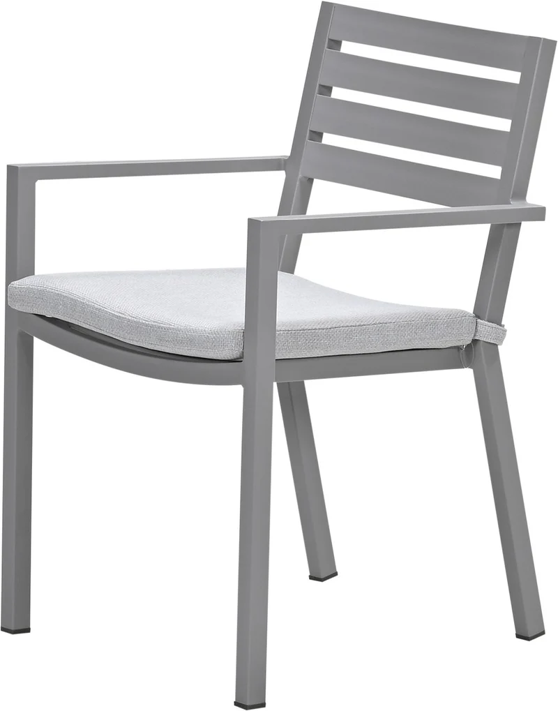 Garden Impressions Oklahoma dining stoel taupe valley sand — set van 4