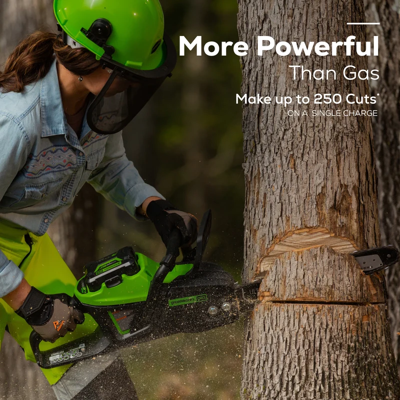 80V 16" 2.0 kW Cordless Battery Chainsaw (Tool Only)