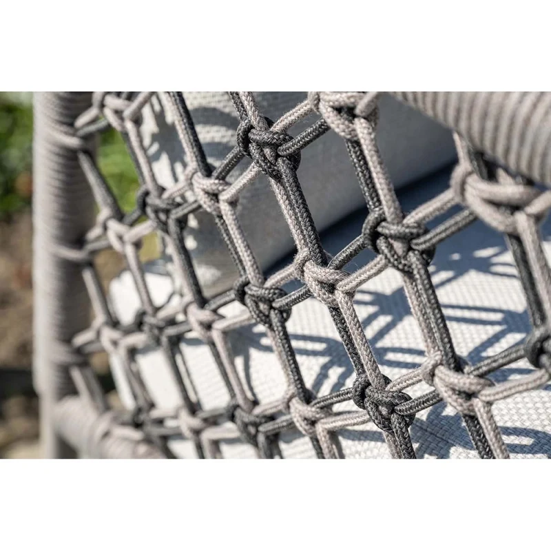 Garden Impressions Torinto loungeset 4-delig taupe rope zand