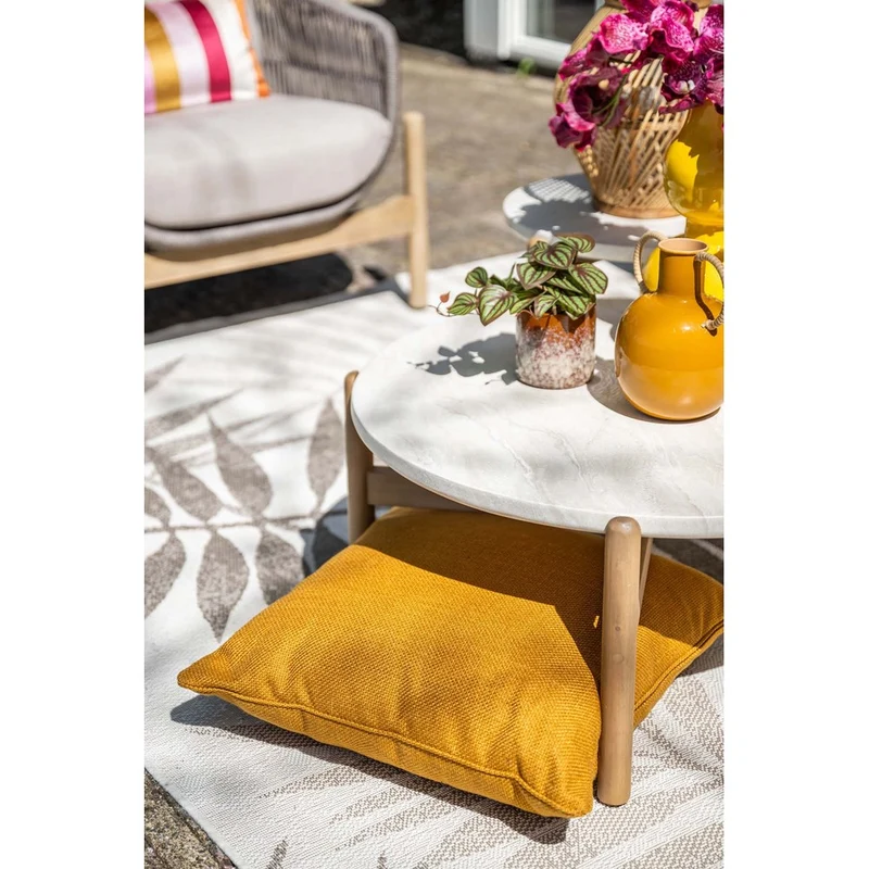 Garden Impressions Talara loungeset 5-delig acacia white wash taupe