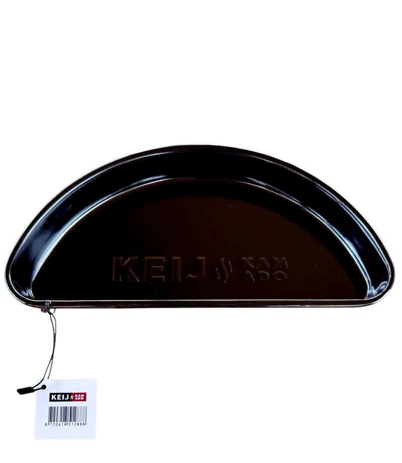 Keij Kamado - Drip pan - Lekbak - half rond - Compact