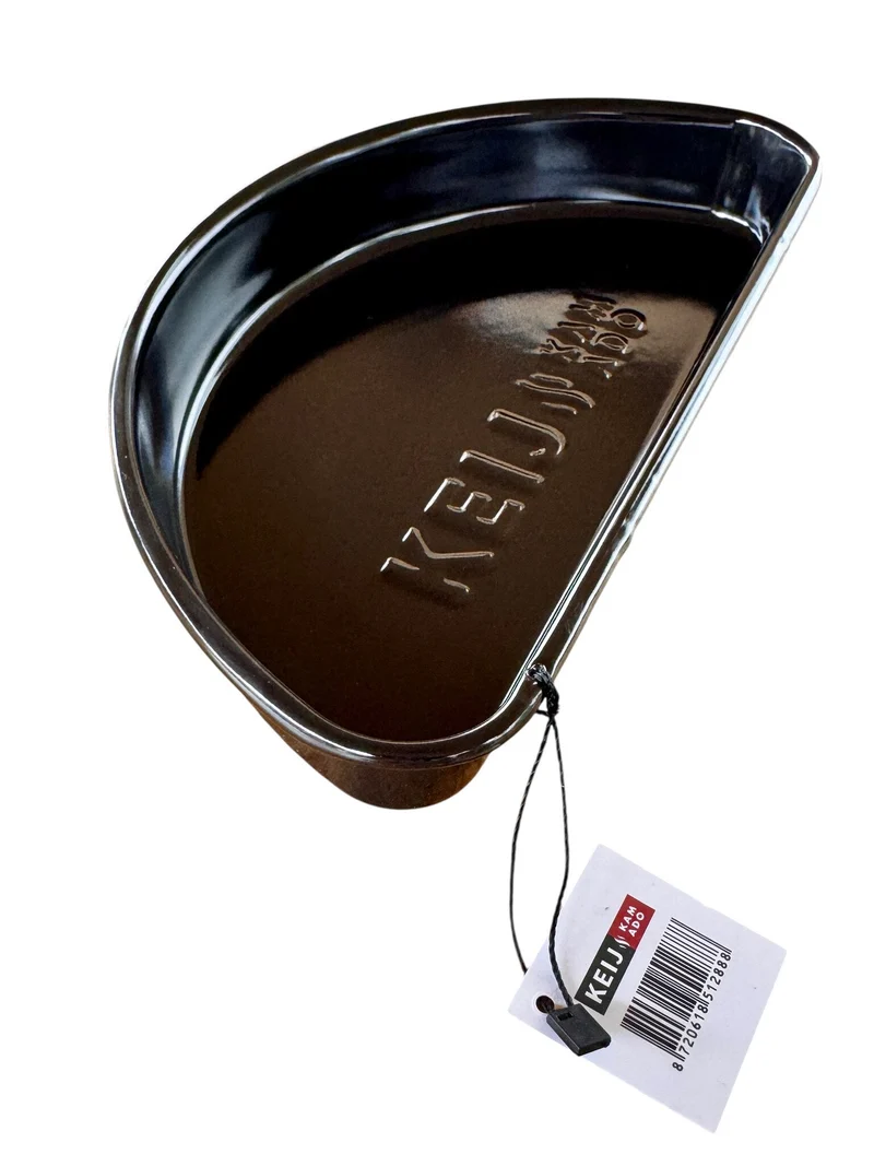 Keij Kamado - Drip pan - Lekbak - half rond - Compact