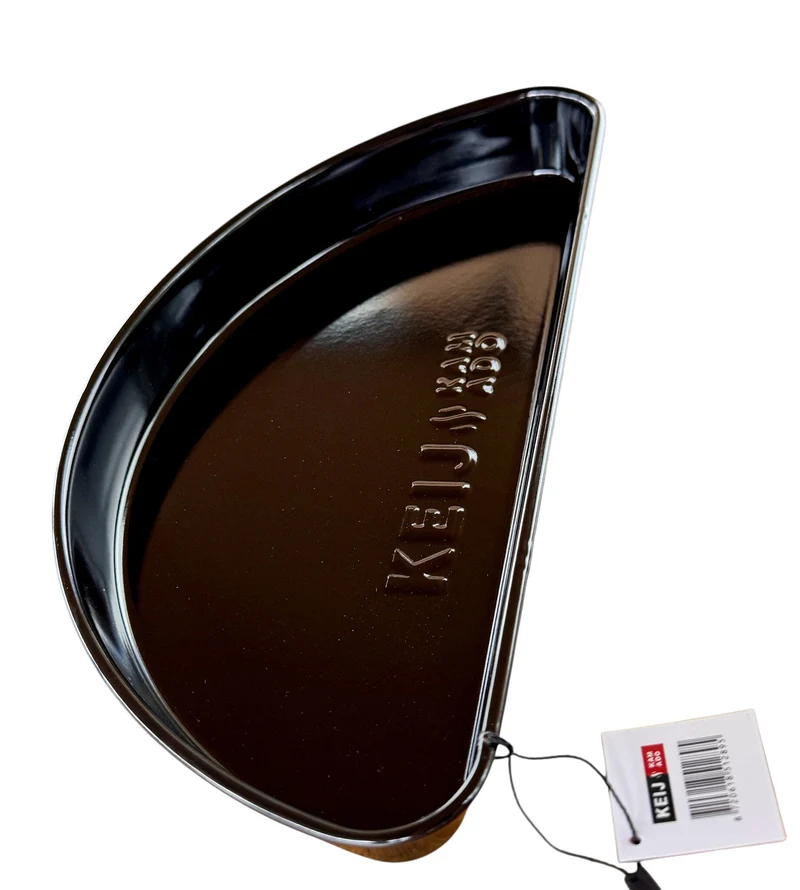 Keij Kamado - Drip pan - Lekbak - half rond - Large