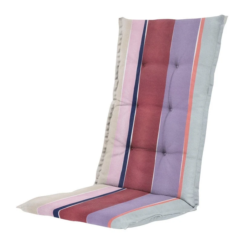 Madison stoelkussen hoge rug Nox purple 123x50 cm