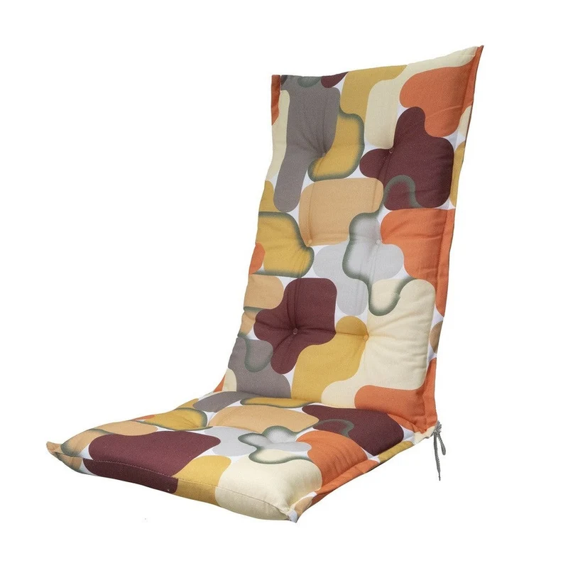 Madison stoelkussen hoge rug Grafi bordo 123x50 cm