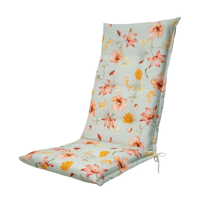 Madison stoelkussen hoge rug Florina orange 123x50 cm